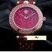 HK1193 VERSACE KIRMIZI KORDON BAYAN SAATİ